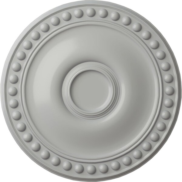Ekena Millwork Foster Ceiling Medallion (Fits Canopies up to 5 5/8"), Hand-Painted Frost, 19 1/8"OD x 1"P CM19FOFRF - main